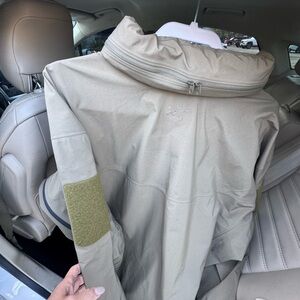 Arc'teryx Leaf Tan Jacket with Dark Accents